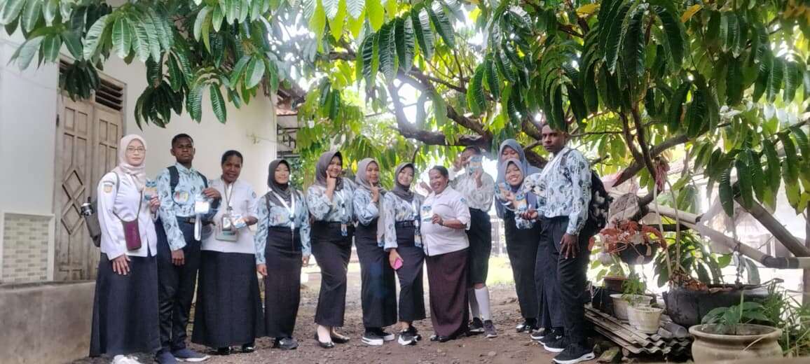 Momen Siswa SMAN 2 Skanto Papua di SMAN 2 Bantul Jogjakarta